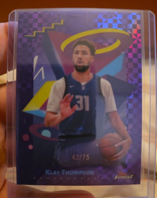 2024-25 Topps Finest #221 Klay Thompson — front