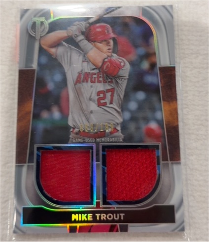 2022 Topps Tribute #DR-MT Mike Trout — front