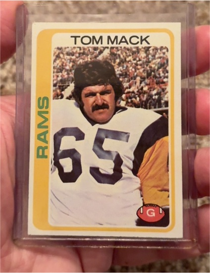 1978 Topps #80 Tom Mack — front