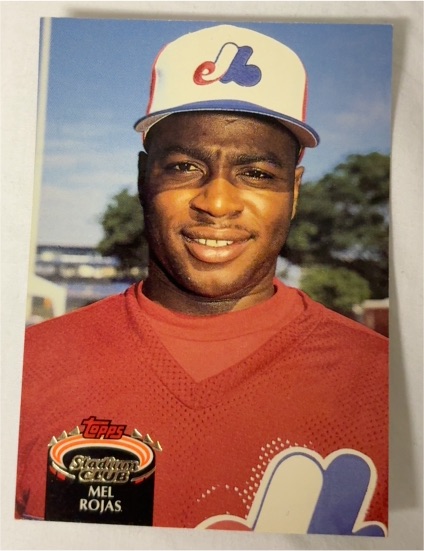 1992 Topps Stadium Club #489 Mel Rojas — front