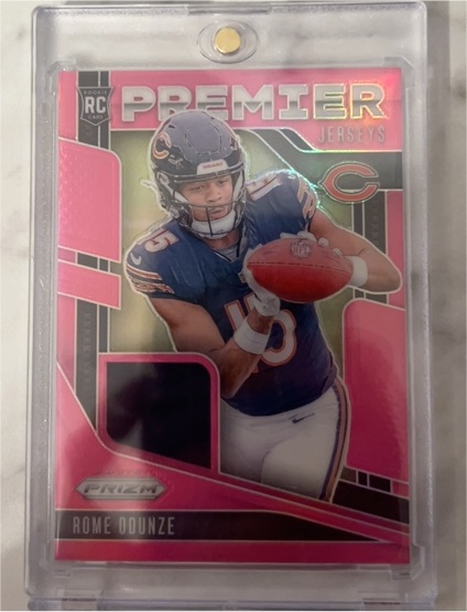 2024 Panini Prizm Premier Jerseys #PJ-ROE Rome Odunze — front