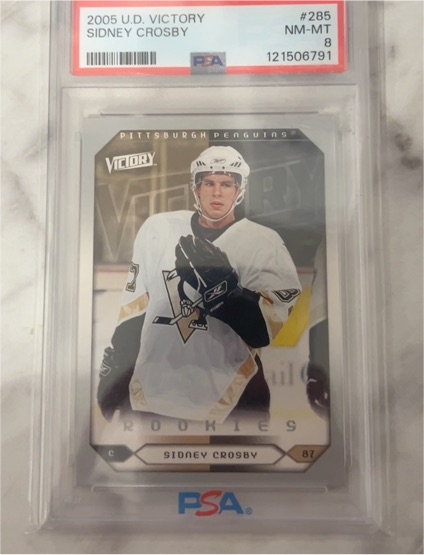 2005 Upper Deck Victory #285 Sidney Crosby — front
