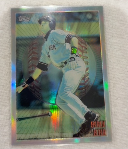 1998 Topps Mystery Finest #M8 Derek Jeter — front