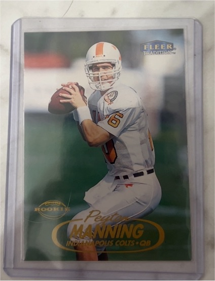 1998 Fleer Tradition #235 Peyton Manning — front