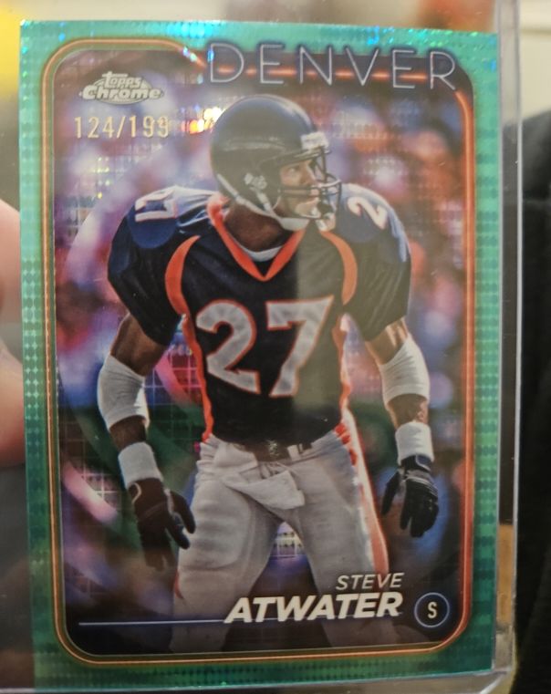 2024 Topps Chrome #124 Steve Atwater — front