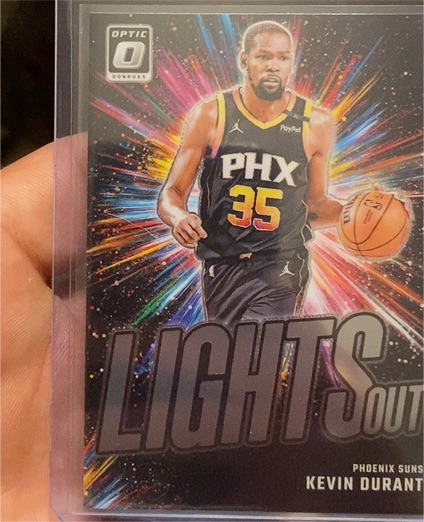 2024-25 Donruss Optic Lights Out #14 Kevin Durant — front