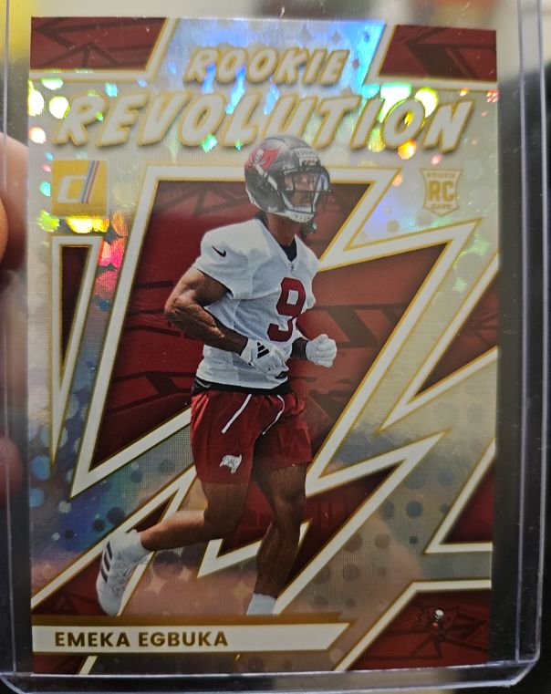 2025 Panini Donruss Rookie Revolution #10 Emeka Egbuka — front