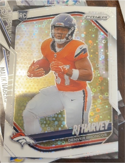 2025 Panini Prizm #377 RJ Harvey — front