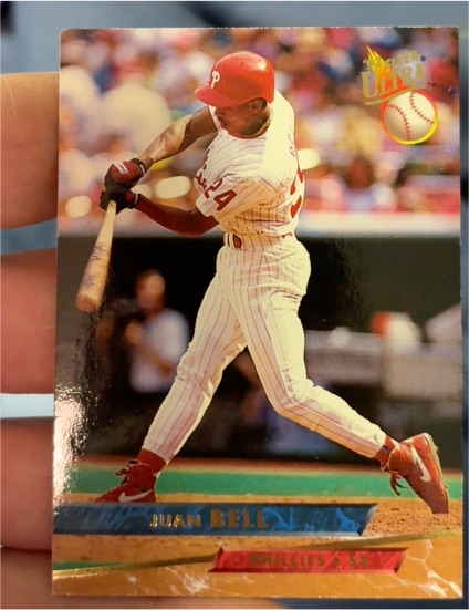 1993 Fleer Ultra #252 Juan Bell — front