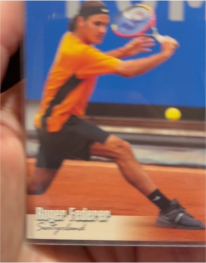 2003 NetPro #90 Roger Federer — front