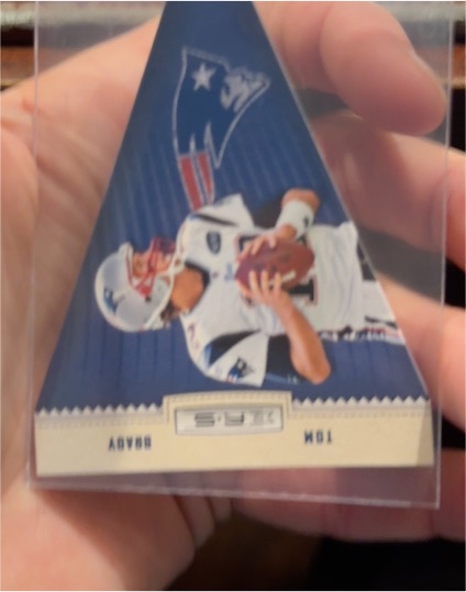 2012 Panini Rookies & Stars Pennants #2 Tom Brady — front