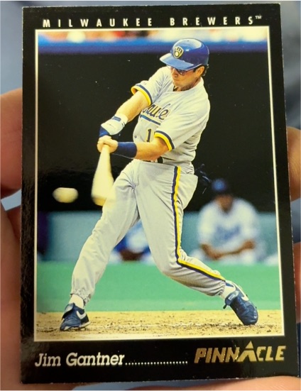 1993 Pinnacle #207 Jim Gantner — front