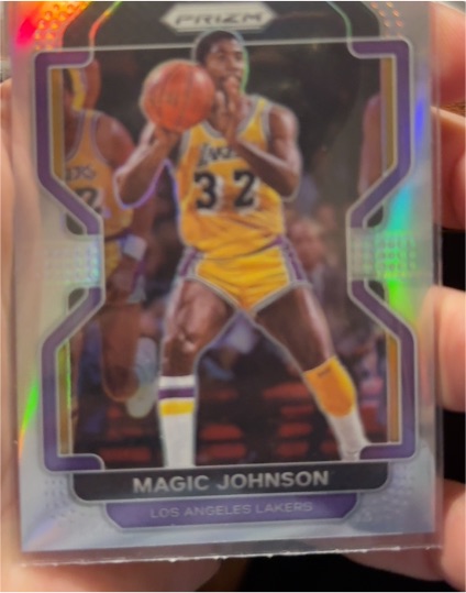 2021-22 Panini Prizm #248 Magic Johnson — front