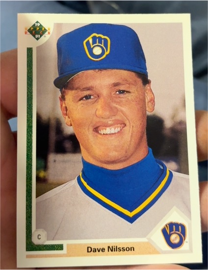 1991 Upper Deck Final Edition #25F Dave Nilsson — front