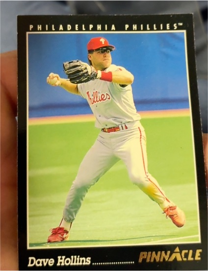 1993 Pinnacle #127 Dave Hollins — front
