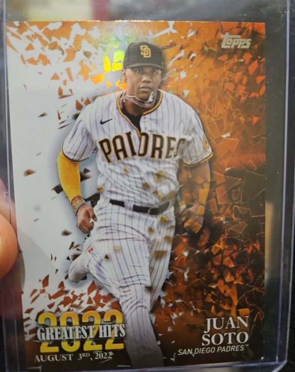 2023 Topps 2022 Greatest Hits #22GH-24 Juan Soto — front
