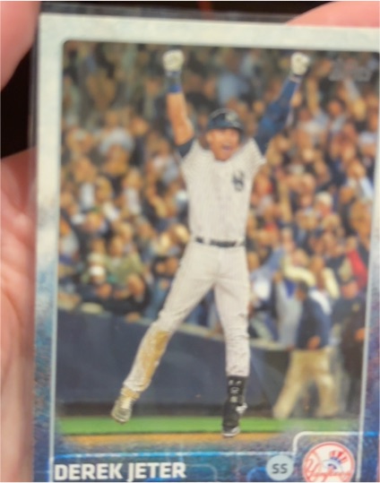 2015 Topps #1 Derek Jeter — front