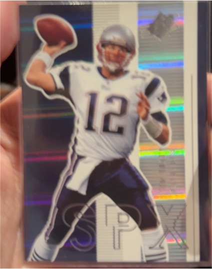 2005 Upper Deck SPX #53 Tom Brady — front