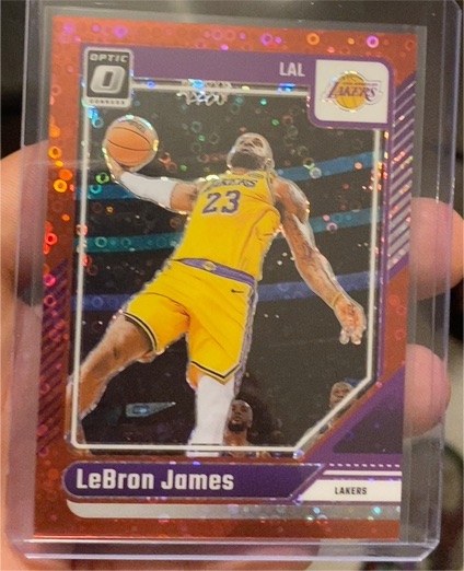2024-25 Panini Donruss Optic #148 LeBron James — front