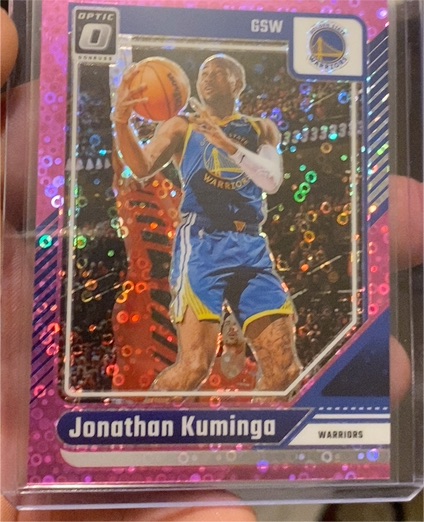 2024-25 Panini Donruss Optic #197 Jonathan Kuminga — front
