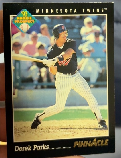 1993 Pinnacle #267 Derek Parks — front