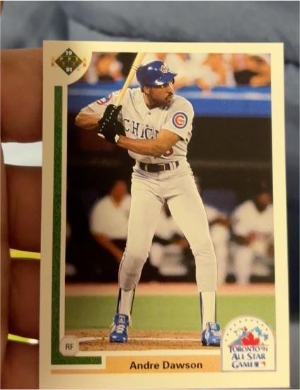 1991 Upper Deck Final Edition #98F Andre Dawson — front