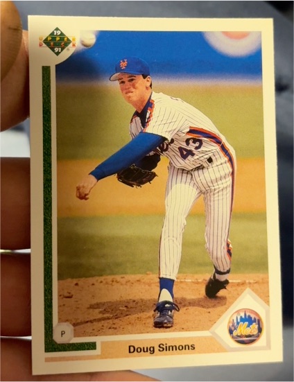 1991 Upper Deck Final Edition #63F Doug Simons — front