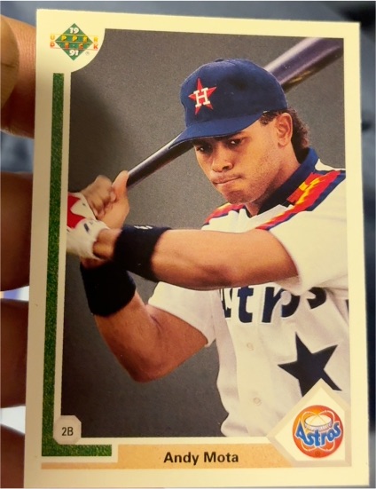 1991 Upper Deck Final Edition #22F Andy Mota — front