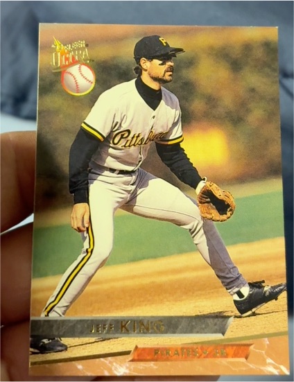 1993 Fleer Ultra #97 Jeff King — front