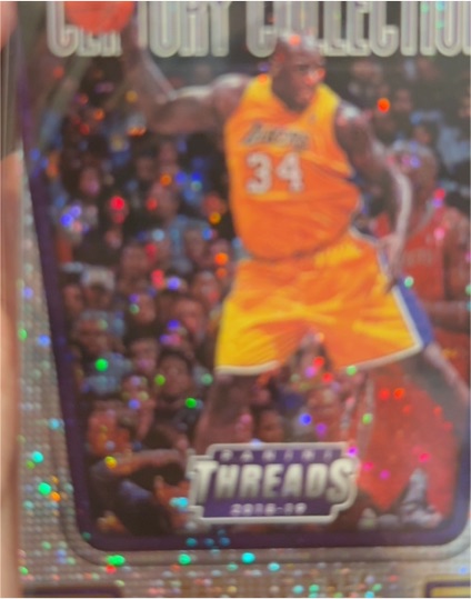 2018-19 Panini Threads Century Collection Dazzle #11 Shaquille O'Neal — front