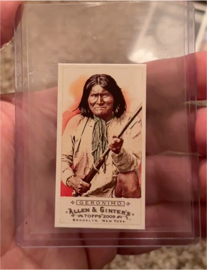 2009 Topps Allen & Ginter #96 Geronimo — front