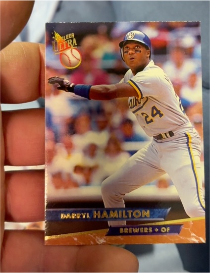 1993 Fleer Ultra #219 Darryl Hamilton — front