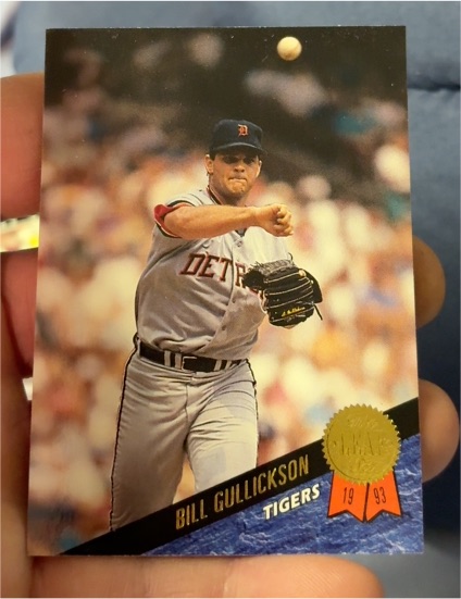 1993 Leaf #103 Bill Gullickson — front