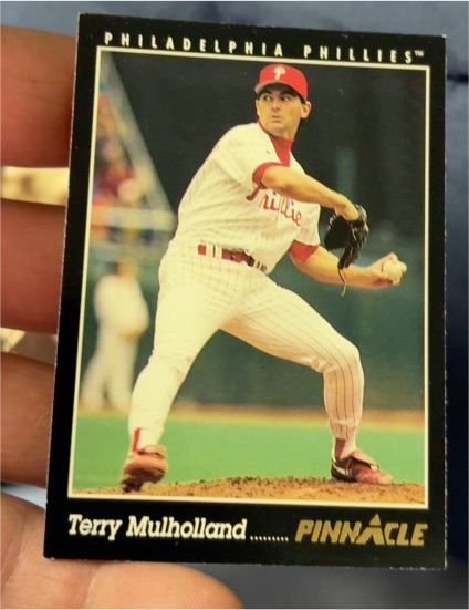1993 Pinnacle #73 Terry Mulholland — front