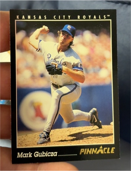 1993 Pinnacle #81 Mark Gubicza — front