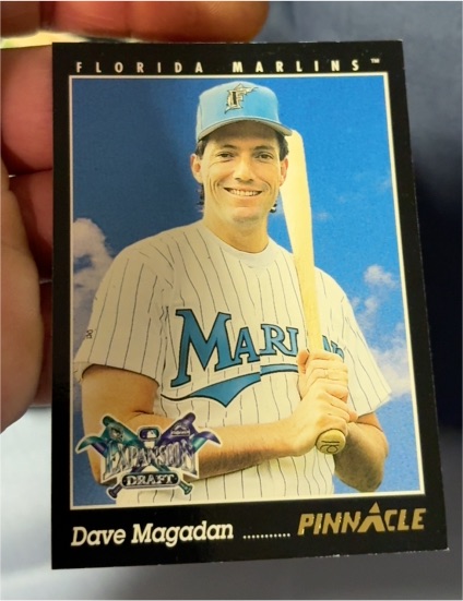 1993 Pinnacle #237 Dave Magadan Florida Marlins Expansion Draft — front