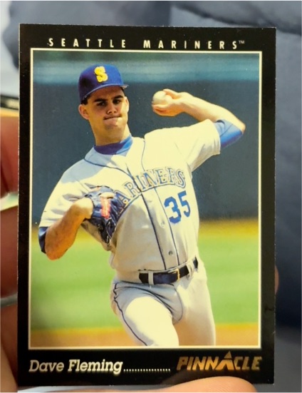 1993 Pinnacle #5 Dave Fleming — front
