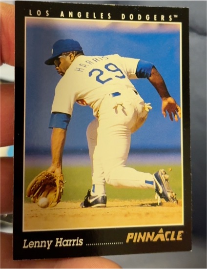 1993 Pinnacle #119 Lenny Harris — front