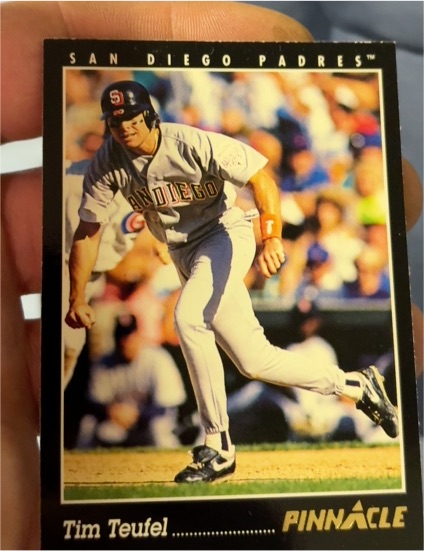 1993 Pinnacle #183 Tim Teufel — front