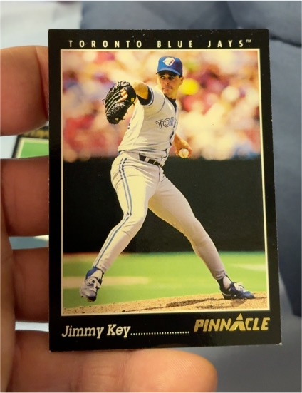 1993 Pinnacle # unknown Jimmy Key — front