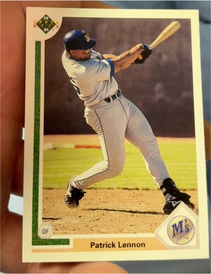 1991 Upper Deck Final Edition #43F Patrick Lennon — front