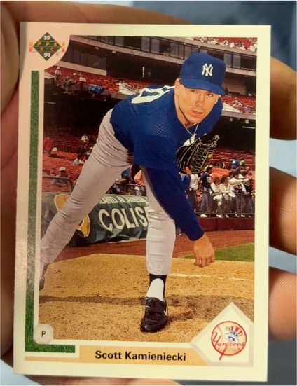 1991 Upper Deck Final Edition #33F Scott Kamieniecki — front