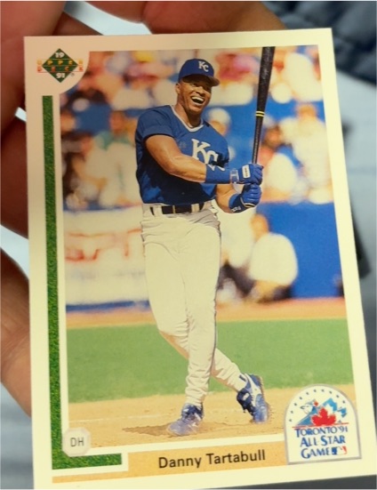 1991 Upper Deck Final Edition #89F Danny Tartabull — front
