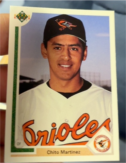 1991 Upper Deck Final Edition #30F Chito Martinez — front