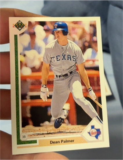 1991 Upper Deck #3B Dean Palmer — front