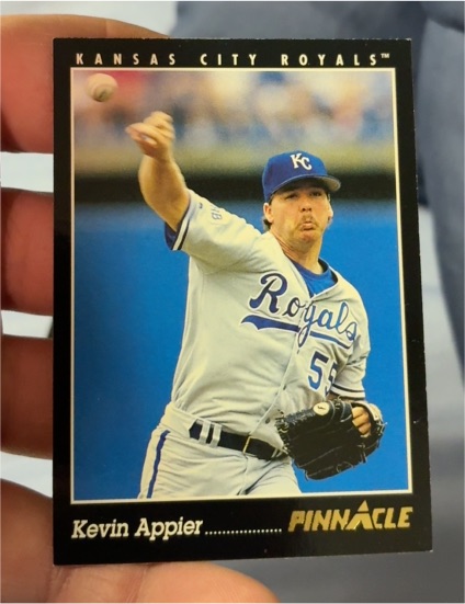 1993 Pinnacle #133 Kevin Appier — front