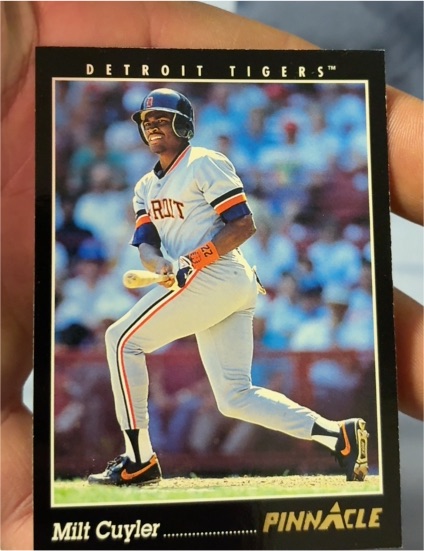 1993 Pinnacle #193 Milt Cuyler — front