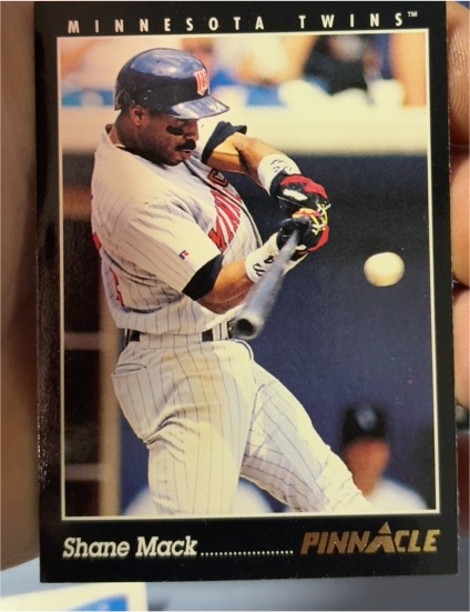1993 Pinnacle #78 Shane Mack — front