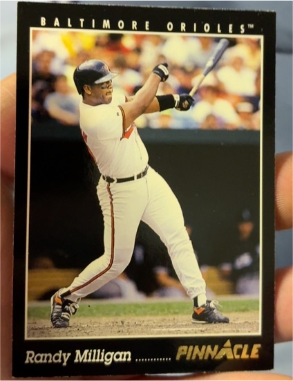 1993 Pinnacle #157 Randy Milligan — front