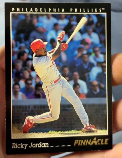 1993 Pinnacle #187 Ricky Jordan — front